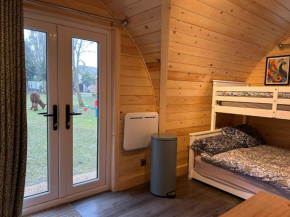 Peacock Nest glamping pod
